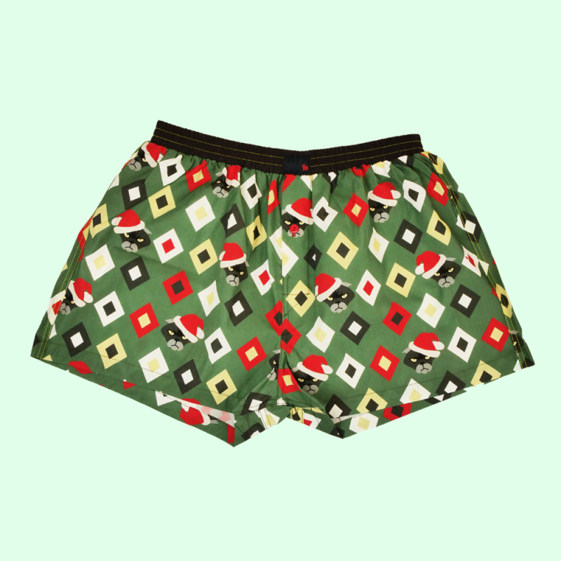 unabux Boxershorts THE GRINCH CAT B-1001-132 unabux Boxershorts THE GRINCH CAT B-1001-132