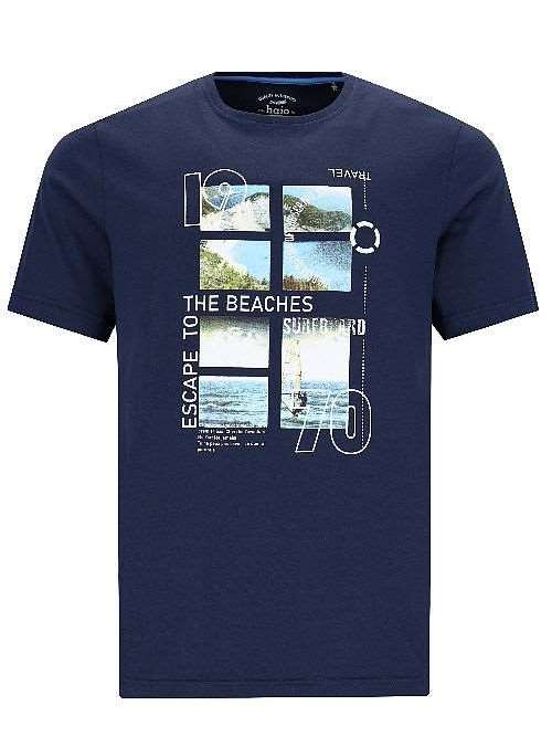 T-Shirt "BEACH" hajo
