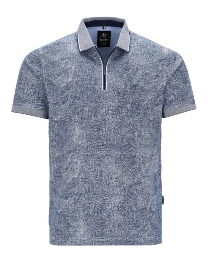 Herren Poloshirt STAY FRESH 27936 admiral Alloverdruck hajo
