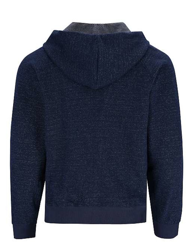 Sweat Jacke mit Kapuze marine hajo 27665