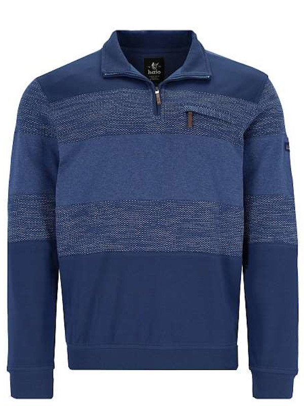 Herren Troyer Pulli admiralsblau hajo 27653-638