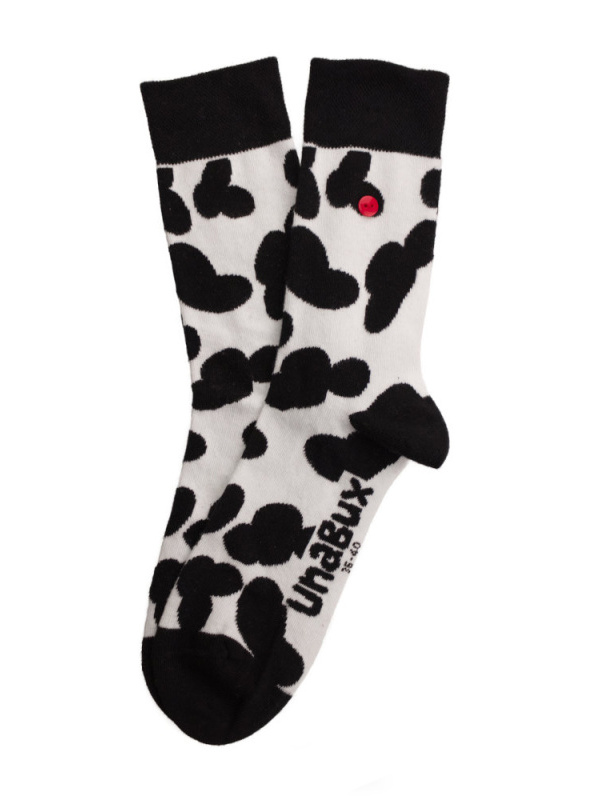 unabux Socken COW STAINS