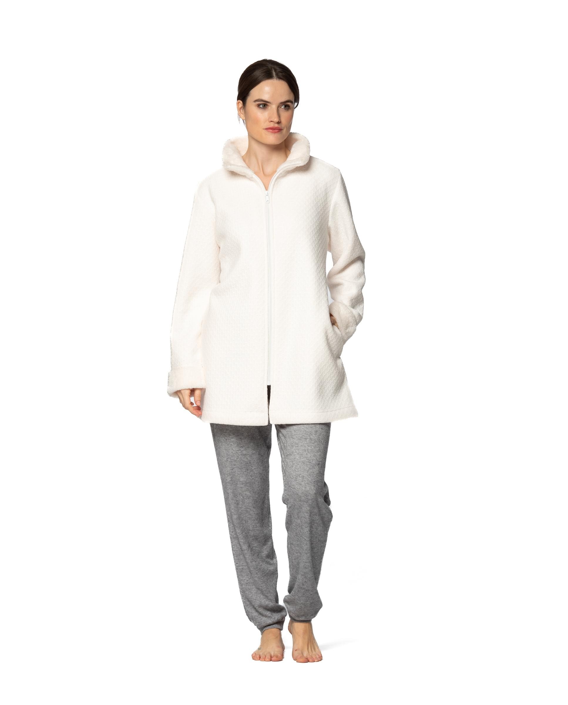 Kuscheljacke mit Reißverschluss crudo egatex 242578