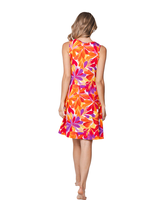 Strandkleid rot orange 311261-370-2 pastunette