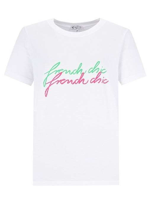 T-Shirt "french chic" pink green hajo 