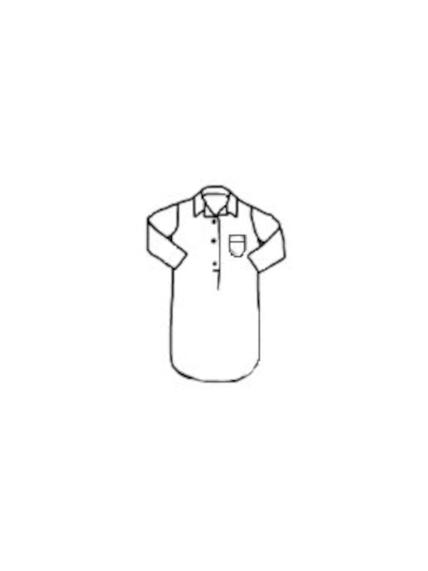 Damen Flanell Nachthemd Paola 10620-136 rosenholz vichy Karo