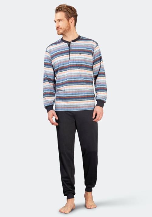 Herren Schlafanzug Klima Komfort jeans multi colore hajo