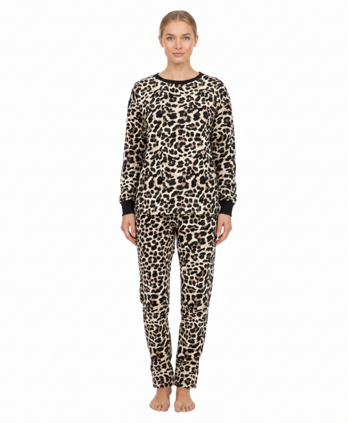 RINGELLA Pyjama LEOPRINT Baumwolle/Elasthan RINGELLA 6511207