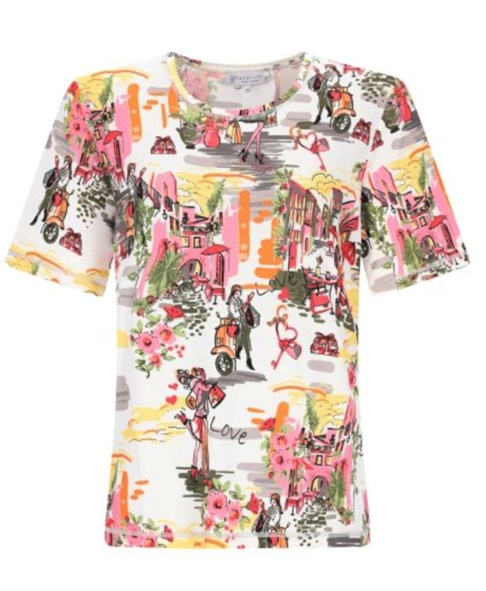 Damen Shirt Bella Italia Viskose hajo 10792
