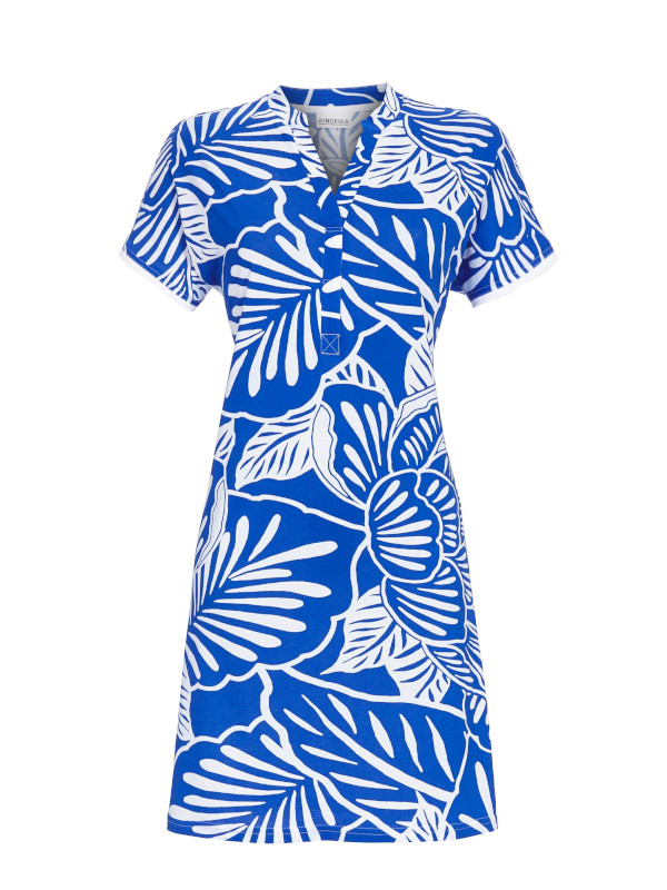 Strandkleid Blue Flower Print Ringella 5221005