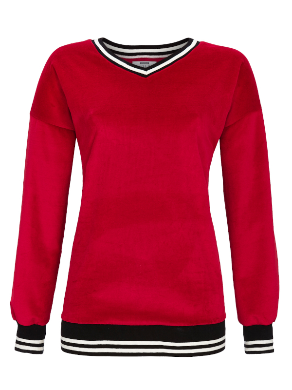 Nicki Pulli Damen red RINGELLA 4538406